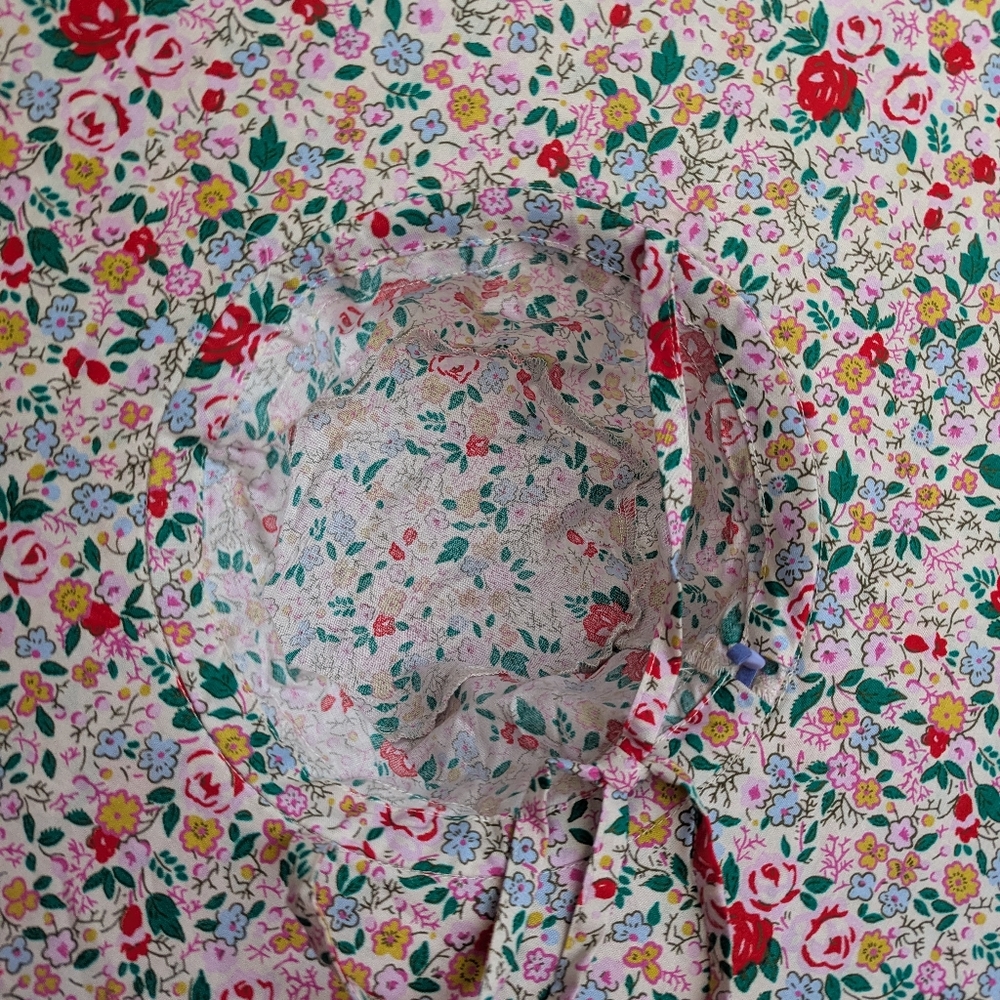 NWOT Baggu x Laura Ashley Rowena Sun Hat ditsy floral - Picture 4 of 4